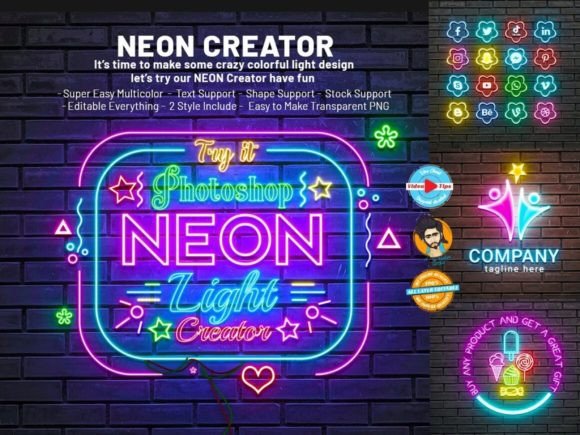 Download Neon Effect Creator - Neon Collection