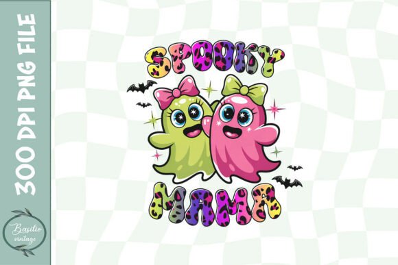 Download Spooky Mama Sublimation Neon Leopard PNG - Neon Collection