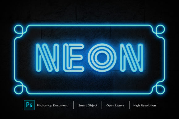 Download Neon Text Effect Layer Style - Neon Collection