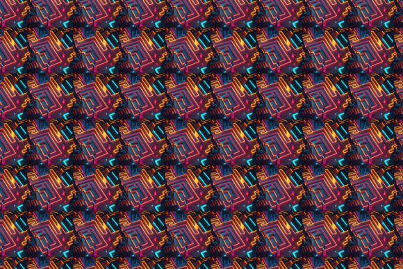 Download Neon Line Pattern Background - Neon Collection