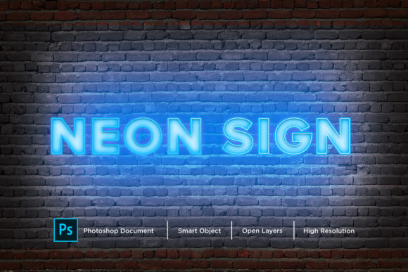 Download Neon Text Effect Layer Style - Neon Collection