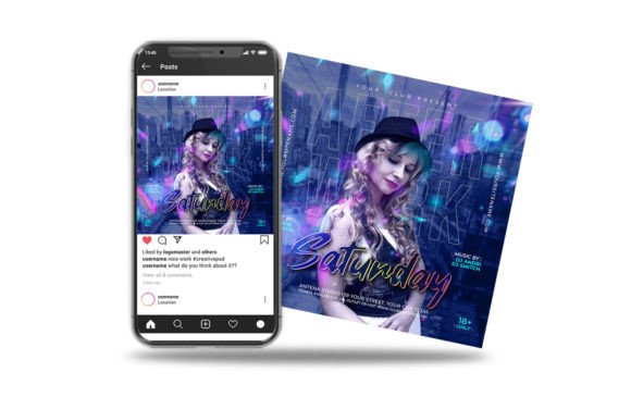 Download Social Media Post Night Club Party - Club Collection