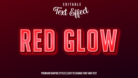 Download Red Neon Glow Text Effect - Neon Collection
