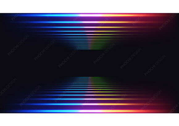 Download Colorful Abstract Background Neon Light - Neon Collection