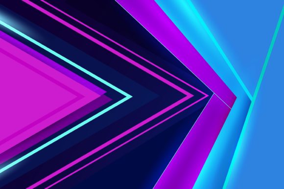 Download Abstract Geometric Neon Background - Neon Collection