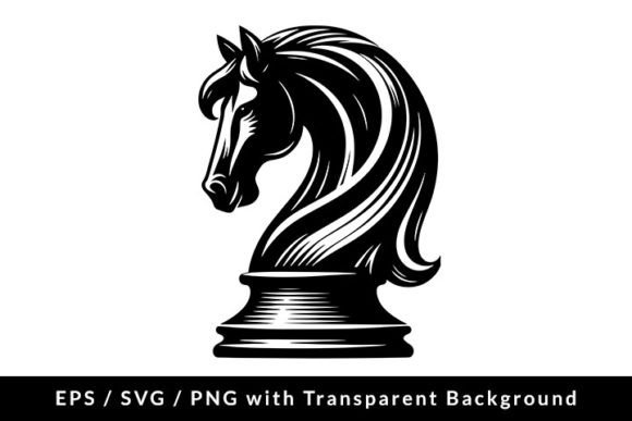 Download Knight Chess Piece Silhouette SVG EPS PNG - Piece Collection