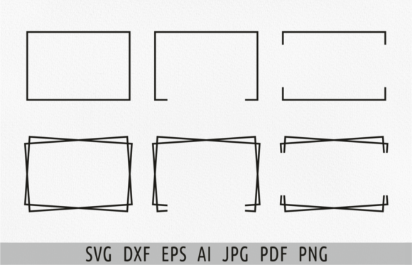 Download Rectangle Frame Svg Files Border Svg Cut - Border Collection