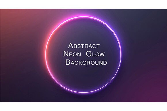 Download Abstract Neon Glow Background - Neon Collection