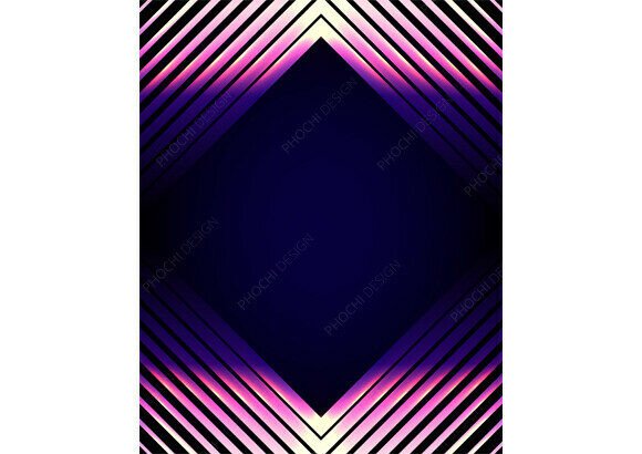 Download Neon Background Geometric Diamond Frame - Neon Collection