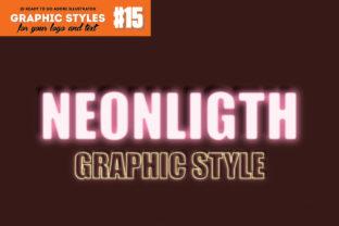 Download 10 Neon Light Graphic Style for Adobe Illustrator - Neon Collection